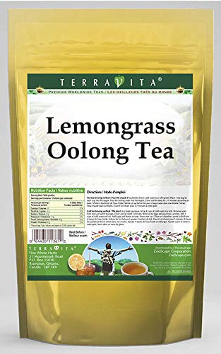 Organic Lemongrass Oolong Tea Bags - 50 Count, Caffeine-Free Herbal Tea Blend for Relaxation & Digestion - Perfect for Afternoon Tea Time, Stress Relief & Wellness Rituals