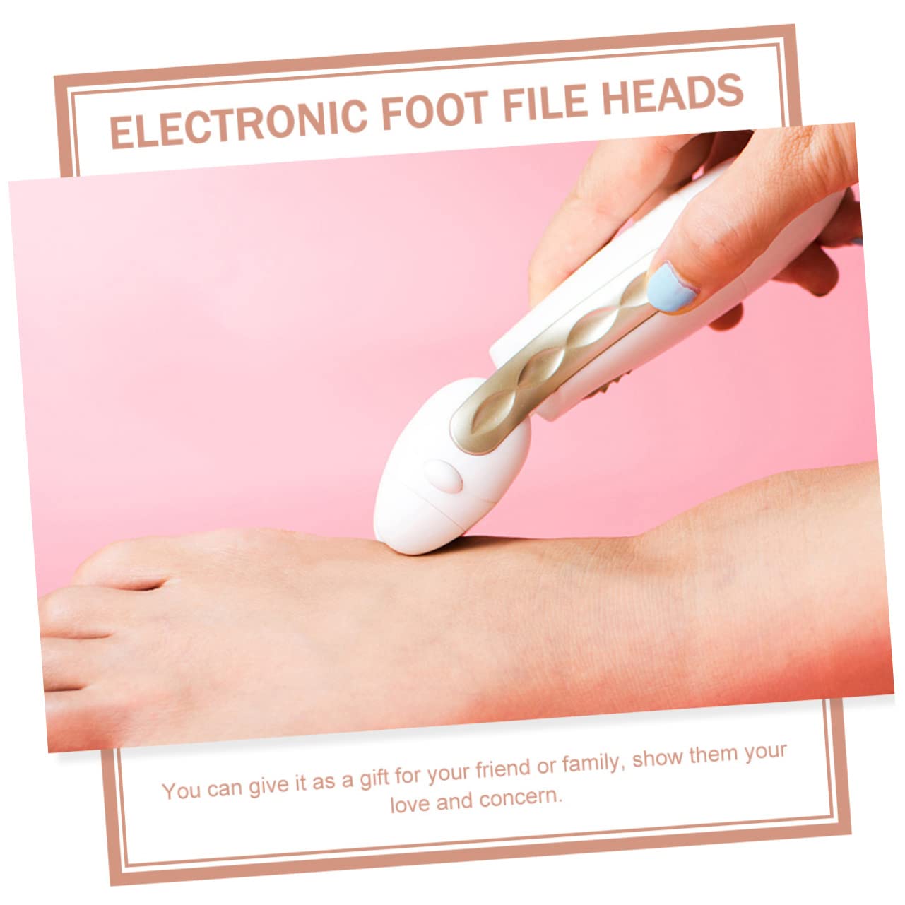 Beavorty 10pcs Electric Foot File Replacement Rollers - Upgraded Pedicure Tools for Dead Skin Removal & Foot Care - Perfect for Home Spa, Salon Use & DIY Pedicure Kits