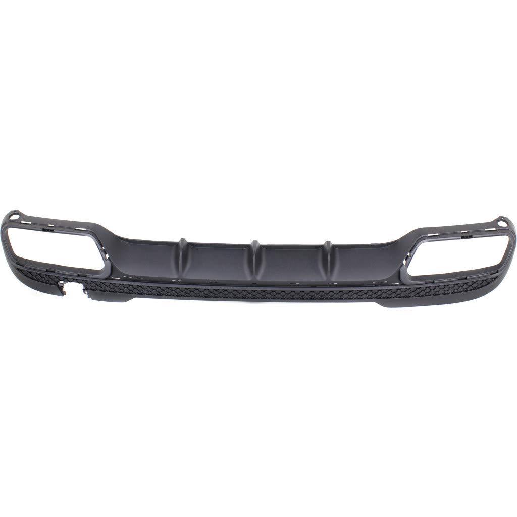 Mercedes-Benz E63 AMG S Rear Lower Valance 2014-2016 | Primed Plastic Bumper Diffuser for Wagon | AMG Styling Package | OEM MB1195105 & 2128853138 | Perfect for Car Upgrades & Performance Enhancement