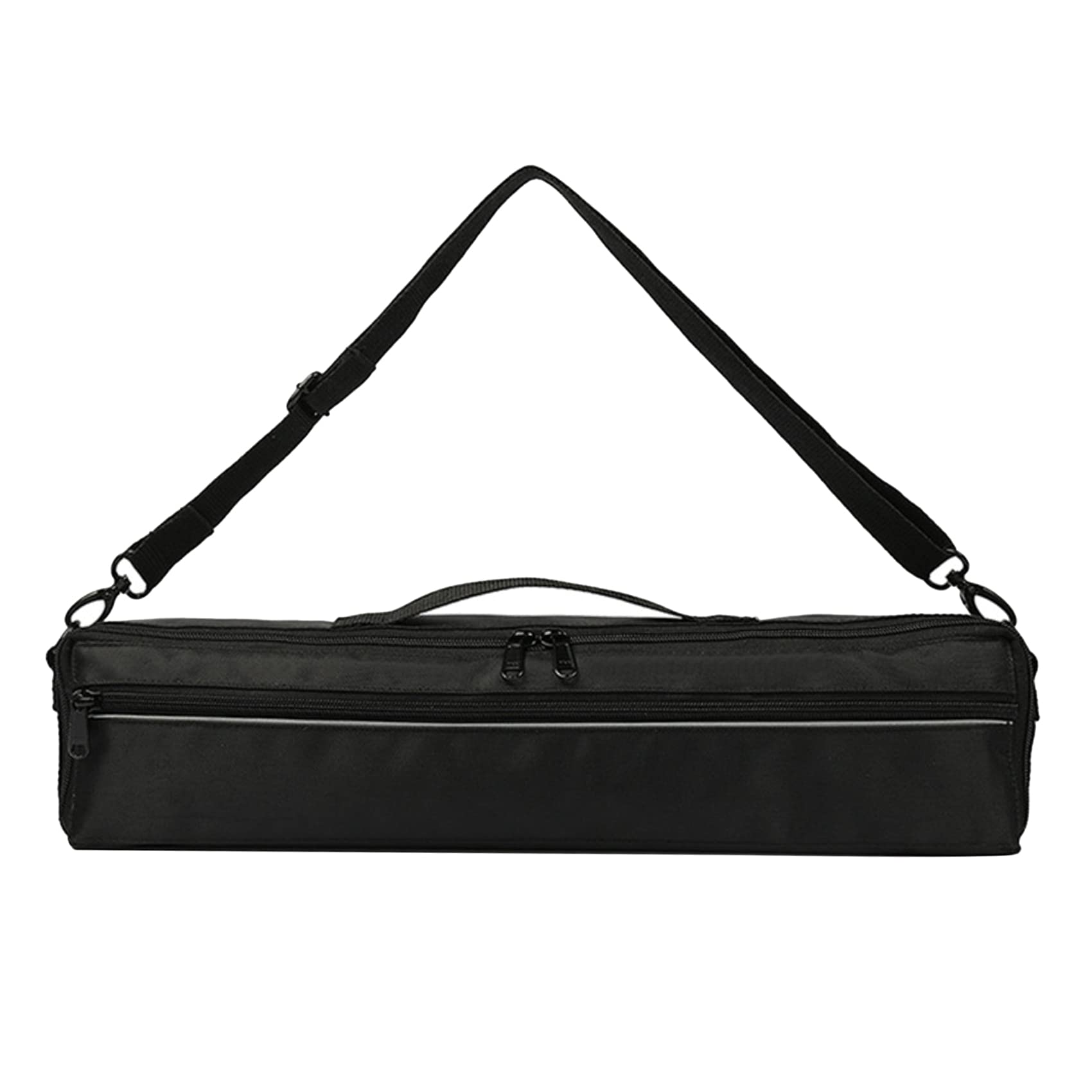 Bzocio 17-Hole Portable Flute Case - Nylon Flute Bag with Carrying Strap, Protective Storage for 17-Hole Flutes - Perfect for Music Practice, School Band & Travel Accessories