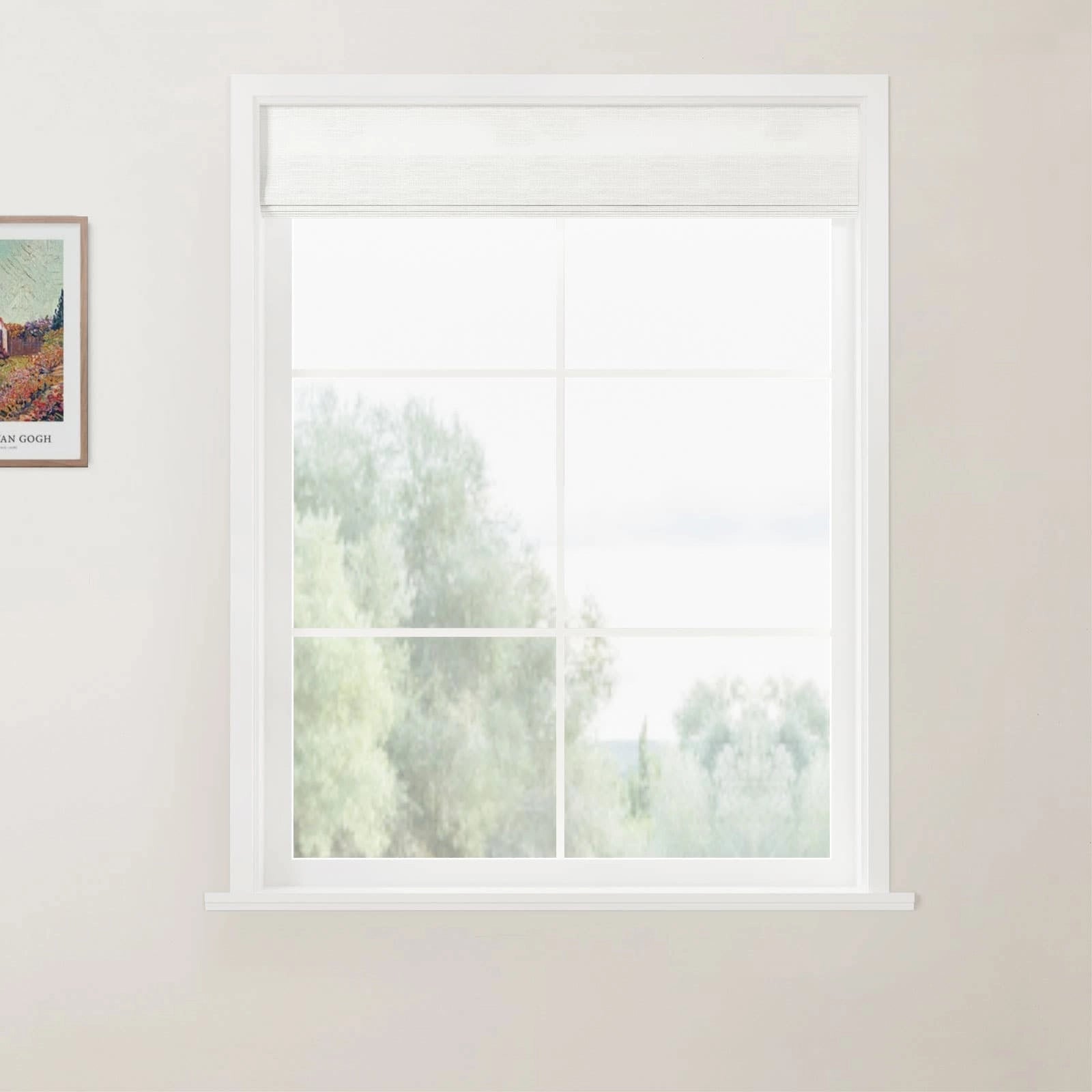 Custom Cordless Roman Shades for Windows - Blackout Back Slat Design for Privacy & Light Control - Perfect for Living Room, Bedroom, and Home Office