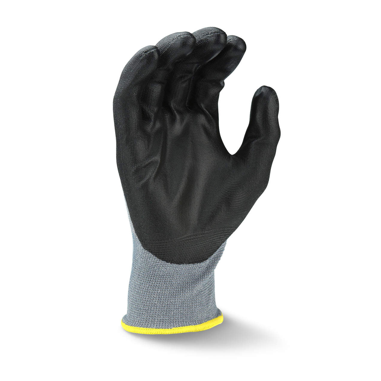 Cut Resistant Gloves A2 Rating, PU Coated Work Gloves - 12 Pairs/Pack for Kitchen, Construction & Industrial Safety Protection