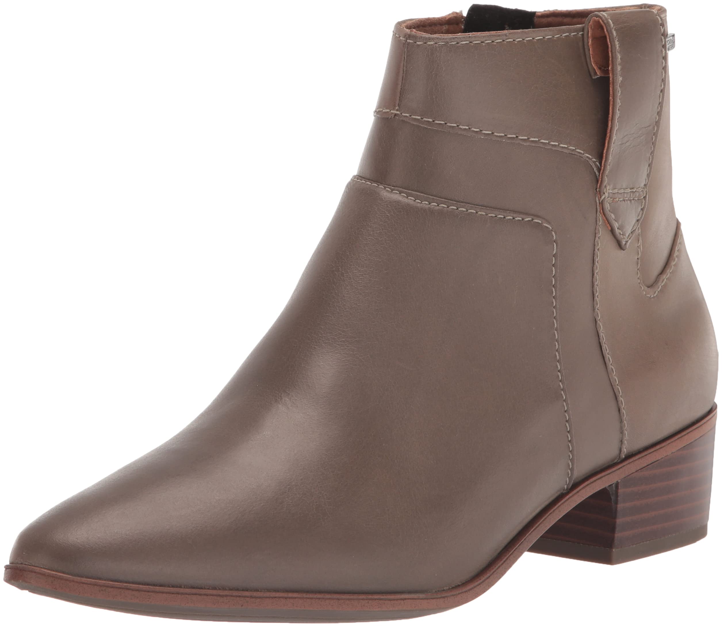 Rockport Women's Geovana Layered Ankle Boot - Comfortable & Stylish Leather Booties for Work, Travel & Everyday Wear