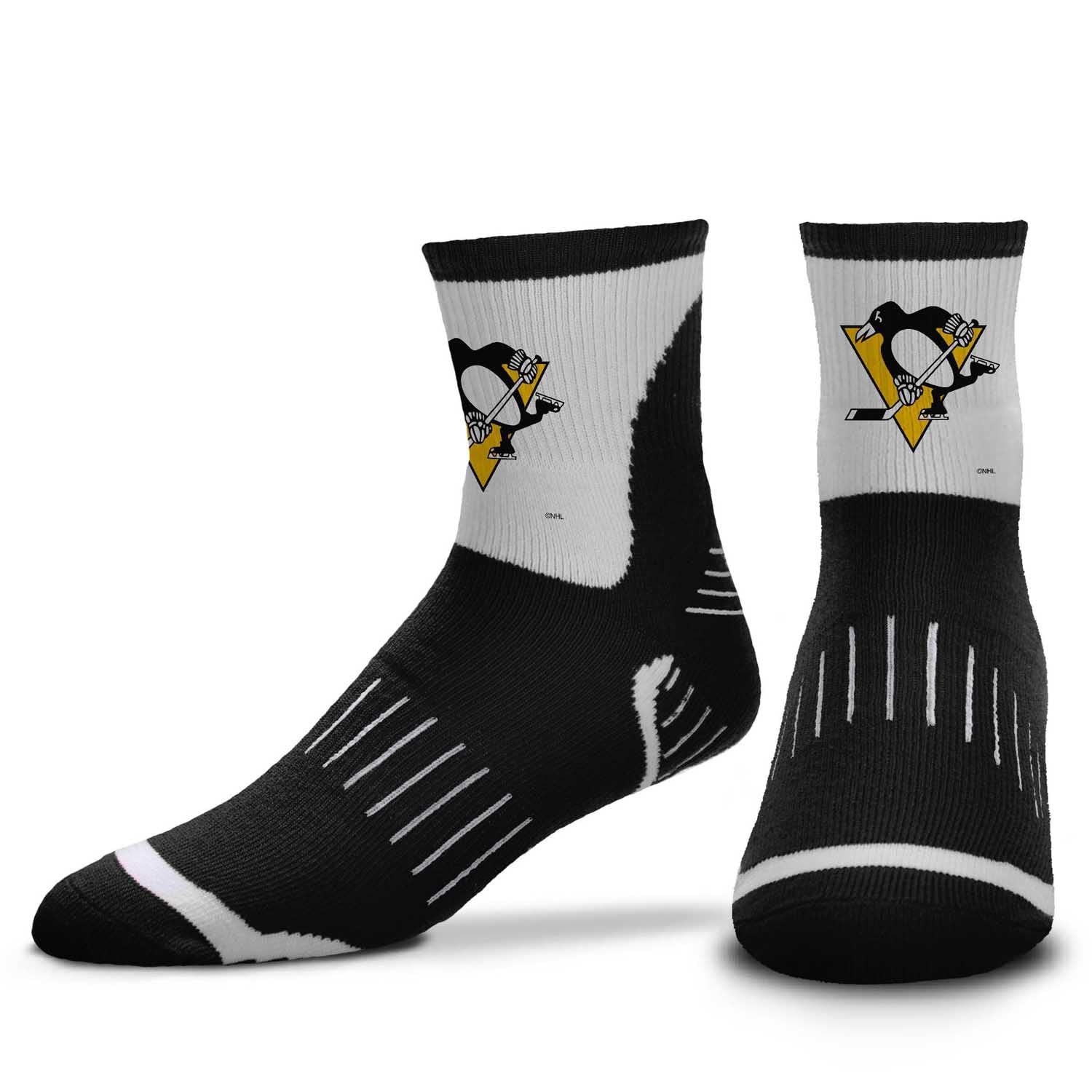 Youth NHL Surge Hockey Socks for Boys & Girls - Team Fan Quarter Crew Socks - Perfect for Hockey Games, Sports Events & Casual Wear