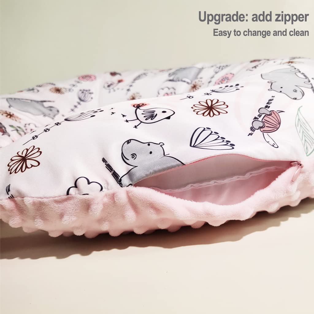 KAKIBLIN Breastfeeding Pillow - Multifunctional Nursing Pillow for Newborns & Infants | Ergonomic Support for Breastfeeding, Bottle Feeding & Tummy Time | Perfect Baby Shower Gift for Boys & Girls