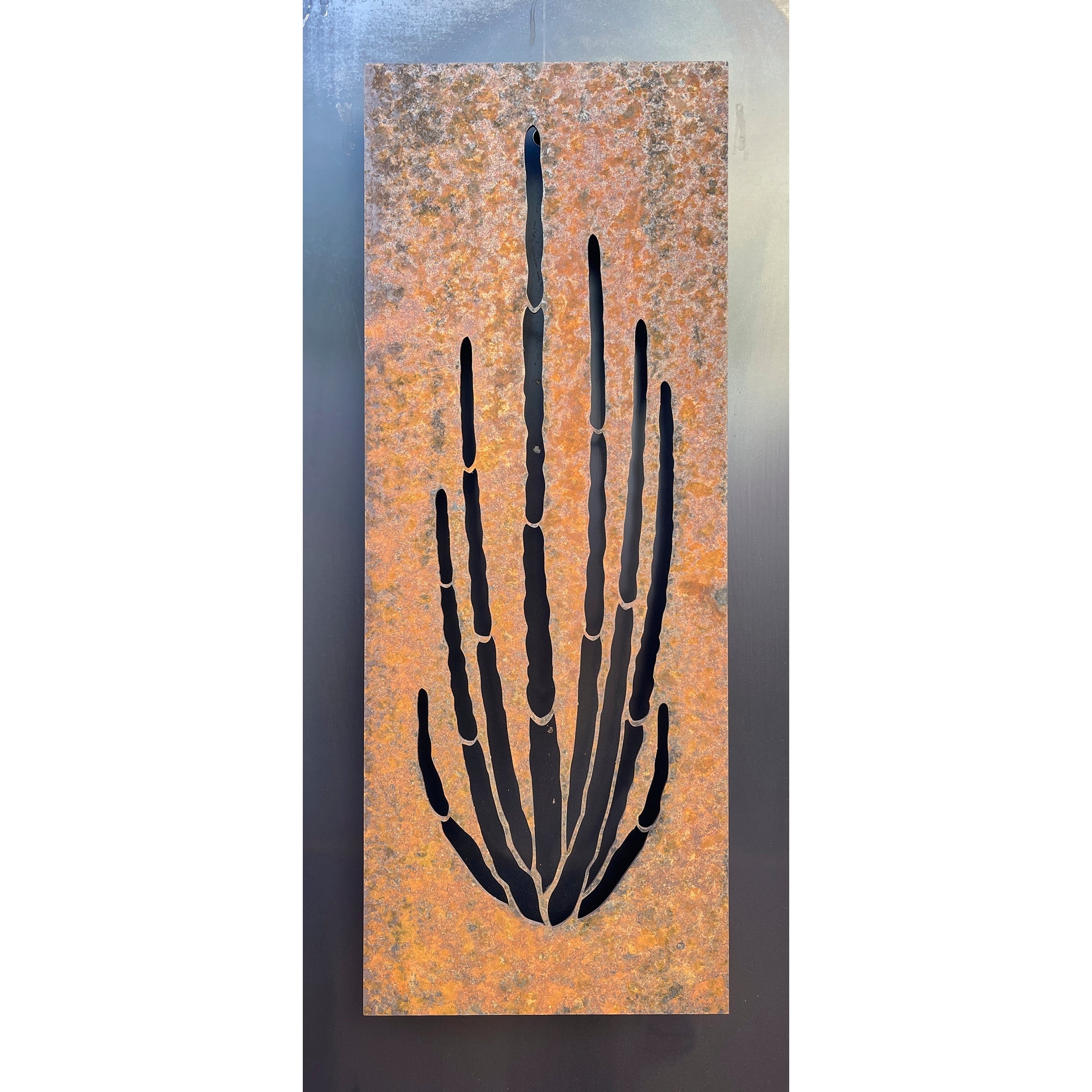 Organ Pipe Cactus Wall Art Panel - Desert Botanical Decor for Home & Office | Perfect for Southwestern & Boho Style Interiors