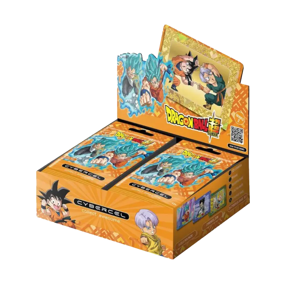 Dragon Ball Z Super Series 2 Booster Box - 36 Packs Collectible Trading Cards for Anime Fans | Perfect for Game Nights, Tournaments & Gift Giving