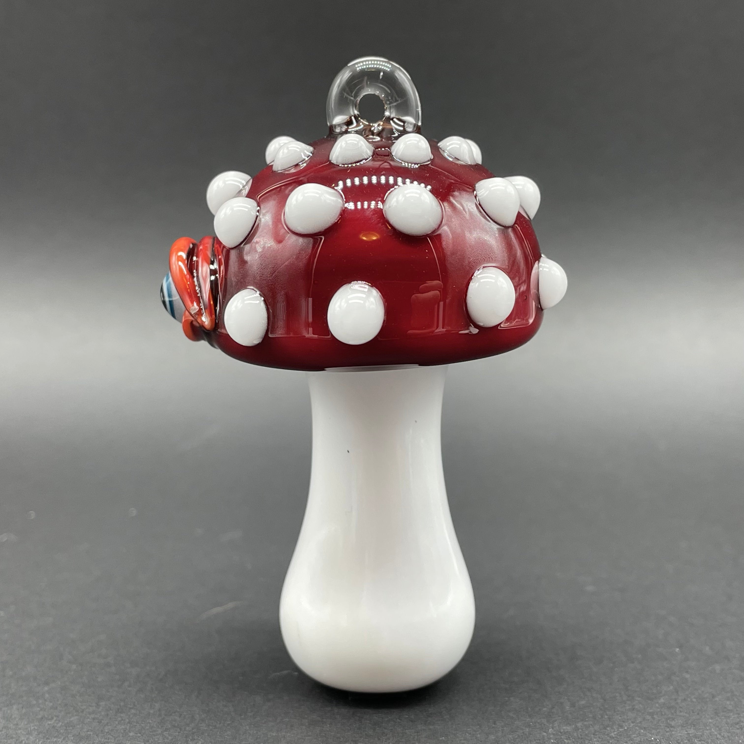 Cyclops Mushroom Ornament - Handmade Fairy Garden Decor for Home, Office & Outdoor Use | Unique Gift Idea for Mushroom Lovers