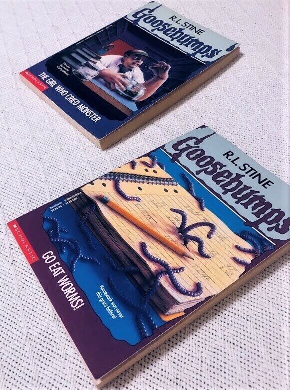 Set of 2 Goosebumps Books by R.L. Stine - Classic Horror Novels for Kids & Teens - Perfect for Halloween Reading & Scary Story Collections