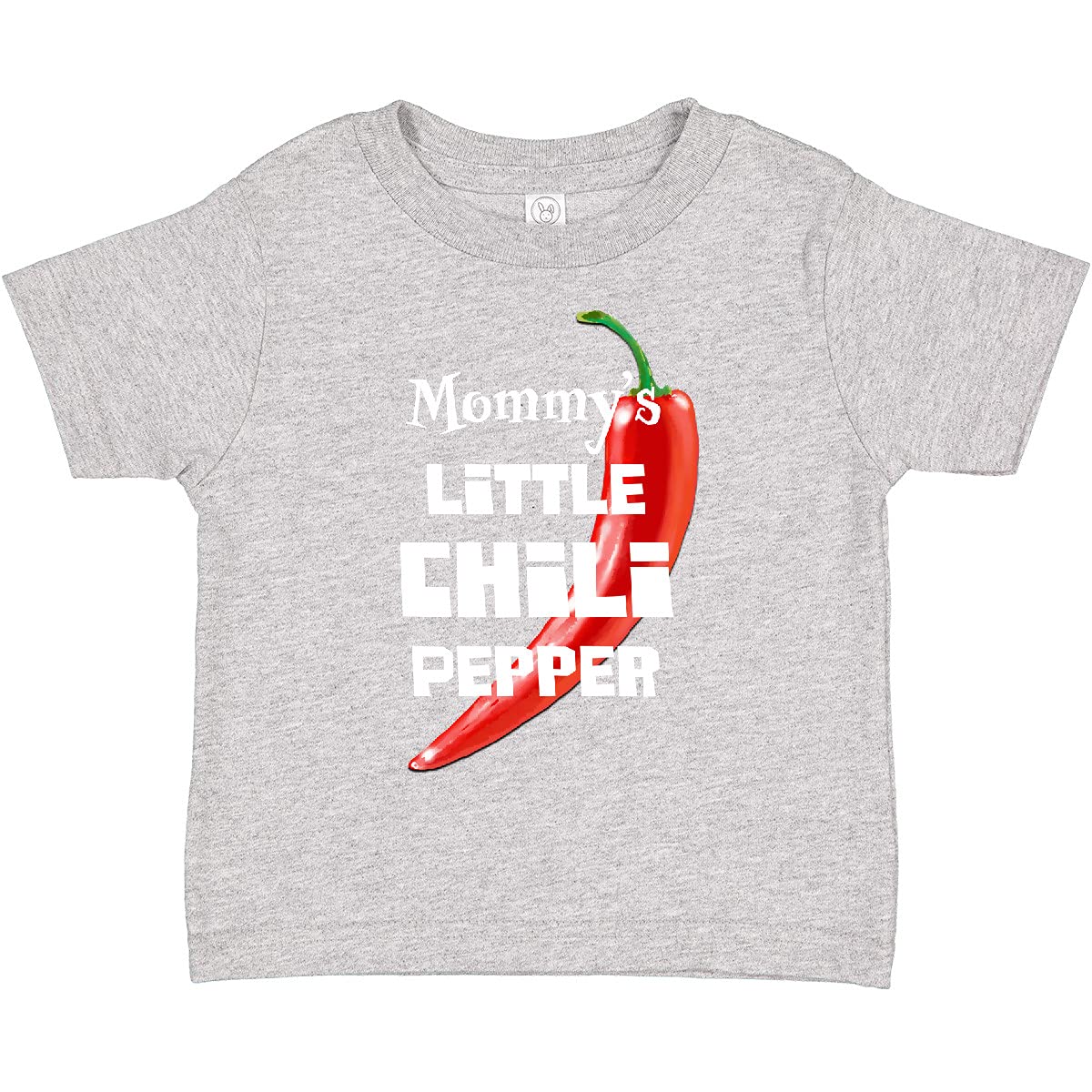 Inktastic Mommy's Little Chili Pepper Toddler T-Shirt - Cute & Comfortable Cotton Tee for Babies & Kids - Perfect for Family Photos, Playdates & Everyday Wear