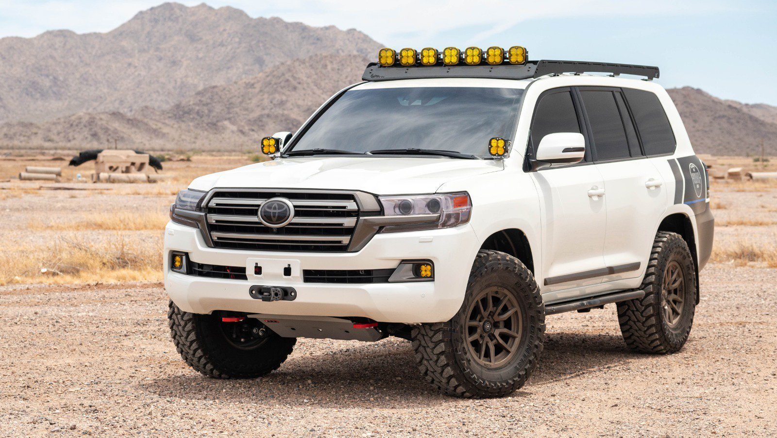 2008-2021 Toyota Land Cruiser 200 Series Heavy-Duty Rock Sliders | SDHQ Built Off-Road Protection | Perfect for Rock Crawling & Overlanding Adventures
