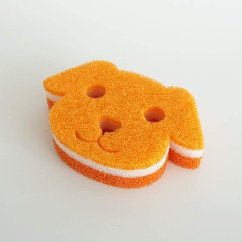 Premium Dog Bowl Sponge - Non-Scratch Cleaning Sponge for Pet Bowls & Dishes | Safe & Durable for Daily Use at Home
