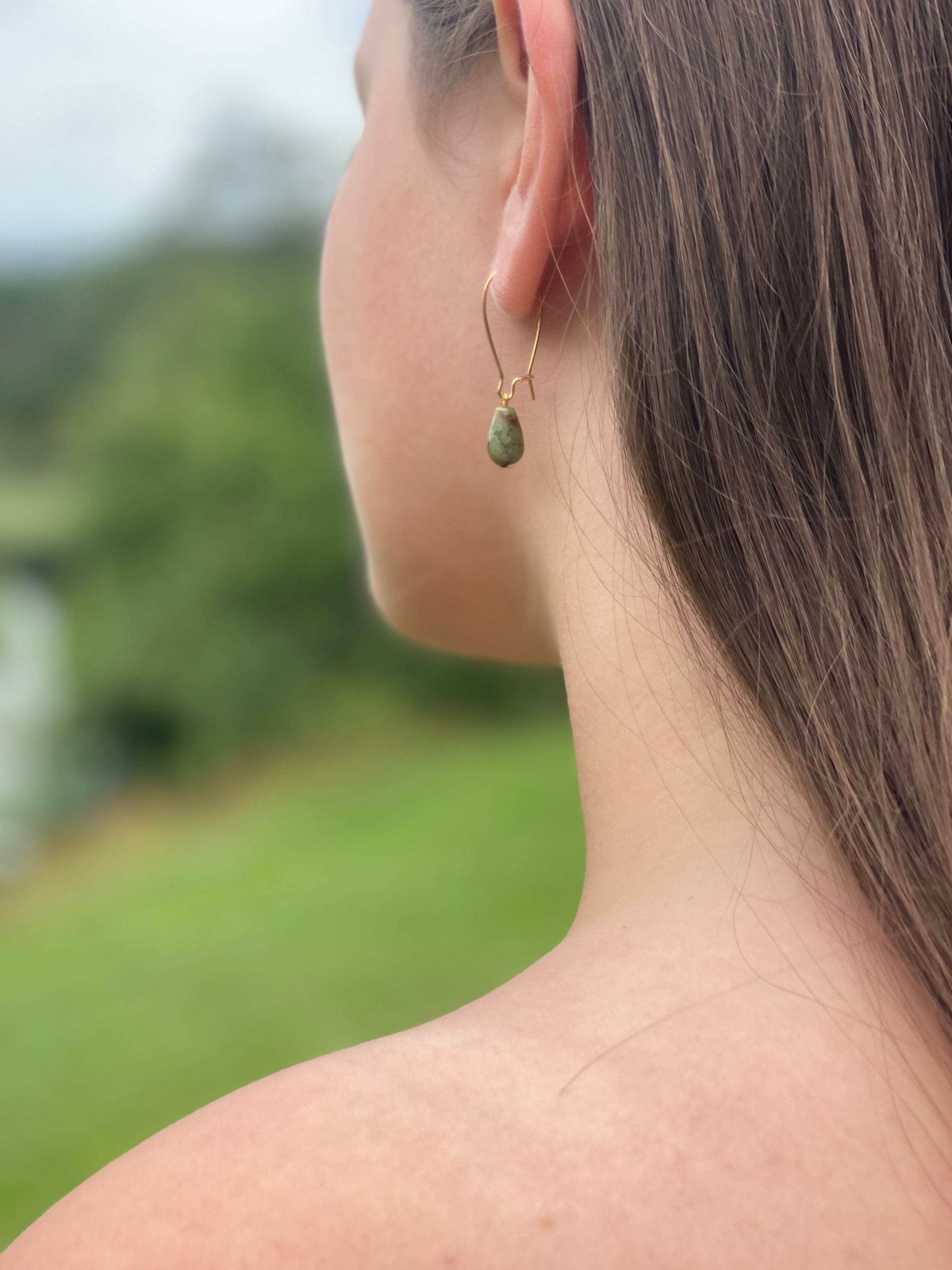 Exquisite African Turquoise Drop Earrings for Women | Handmade Boho Jewelry | Perfect for Weddings, Parties & Everyday Wear