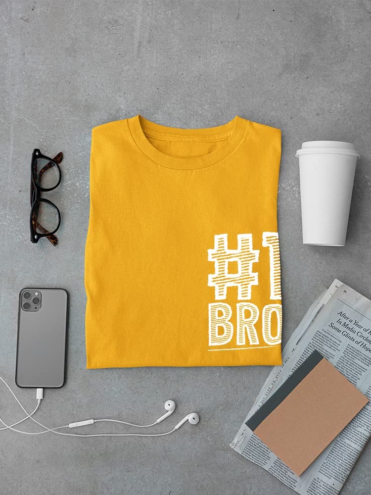 #1 Best Fraternity Chalk Graphic Men's T-Shirt - Comfortable Cotton Crewneck Tee for College Parties, Greek Life Events & Casual Wear