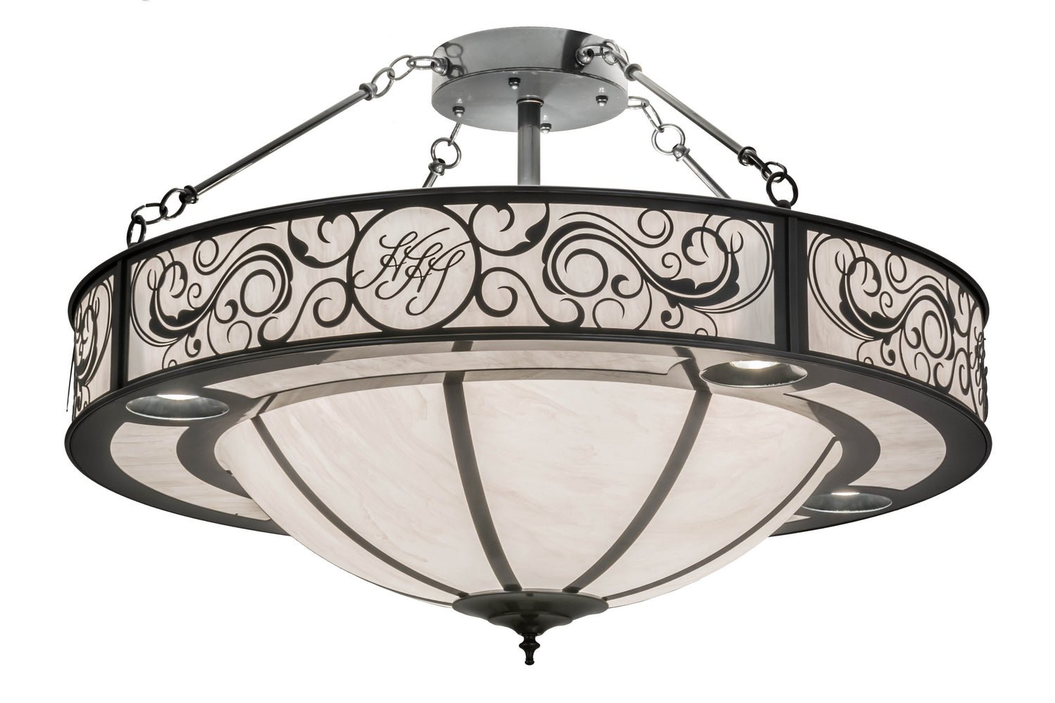 13-Light Modern Inverted Pendant Chandelier - Sleek Black Metal Ceiling Light Fixture for Dining Room, Kitchen Island & Living Room Decor