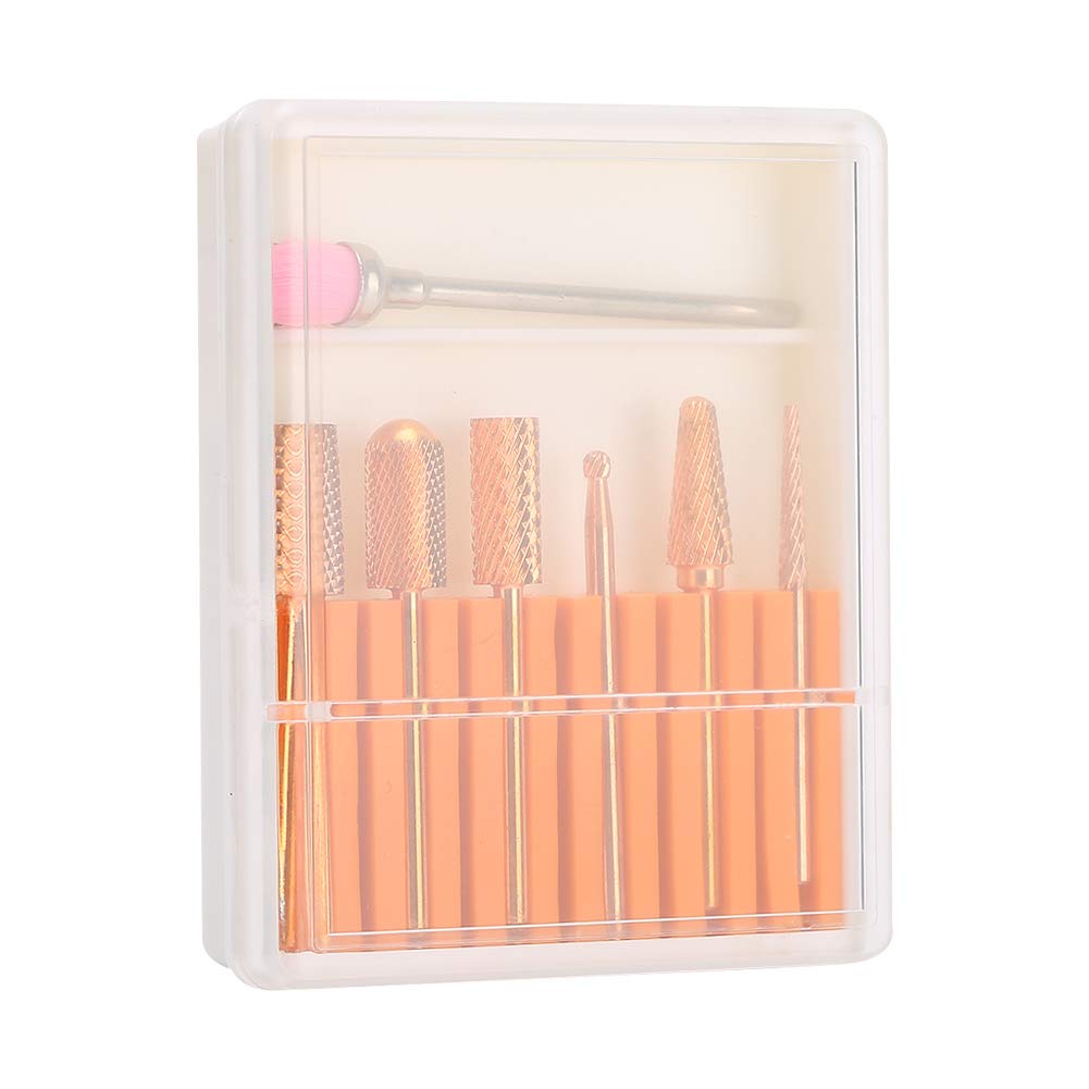 Professional Nail Drill Bits Set for Manicure & Pedicure - Electric Nail File Polishing Heads for Acrylic & Gel Nails - Perfect for Home Salon, Nail Art Decoration & DIY Nail Care