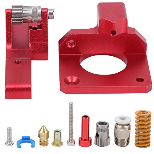 High Efficiency Double Gears 3D Printer Extruder - Durable Aluminum Alloy Extruder for 3D Printing | Perfect for Office Equipment, DIY Projects & Professional 3D Printing Applications