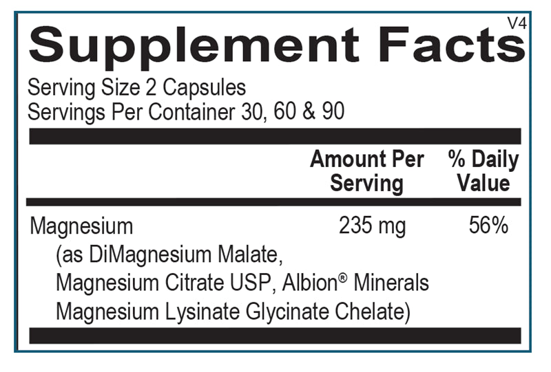 OrthoMolecular Reacted Magnesium Supplement - High Absorption for Stress Relief, Muscle Recovery & Sleep Support - Ideal for Athletes, Fitness Enthusiasts & Busy Professionals