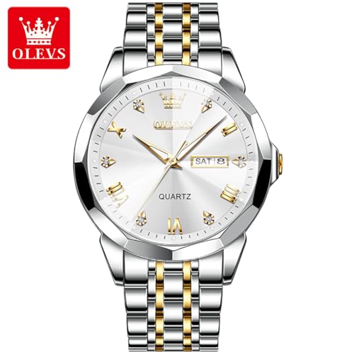 Two Tone Band White Face-9931