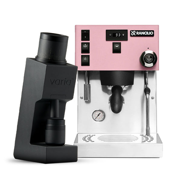 Rancilio Silvia Pro X Espresso Machine & Varia VS6 Grinder Bundle - Professional Coffee Bar Setup for Home & Cafe Use