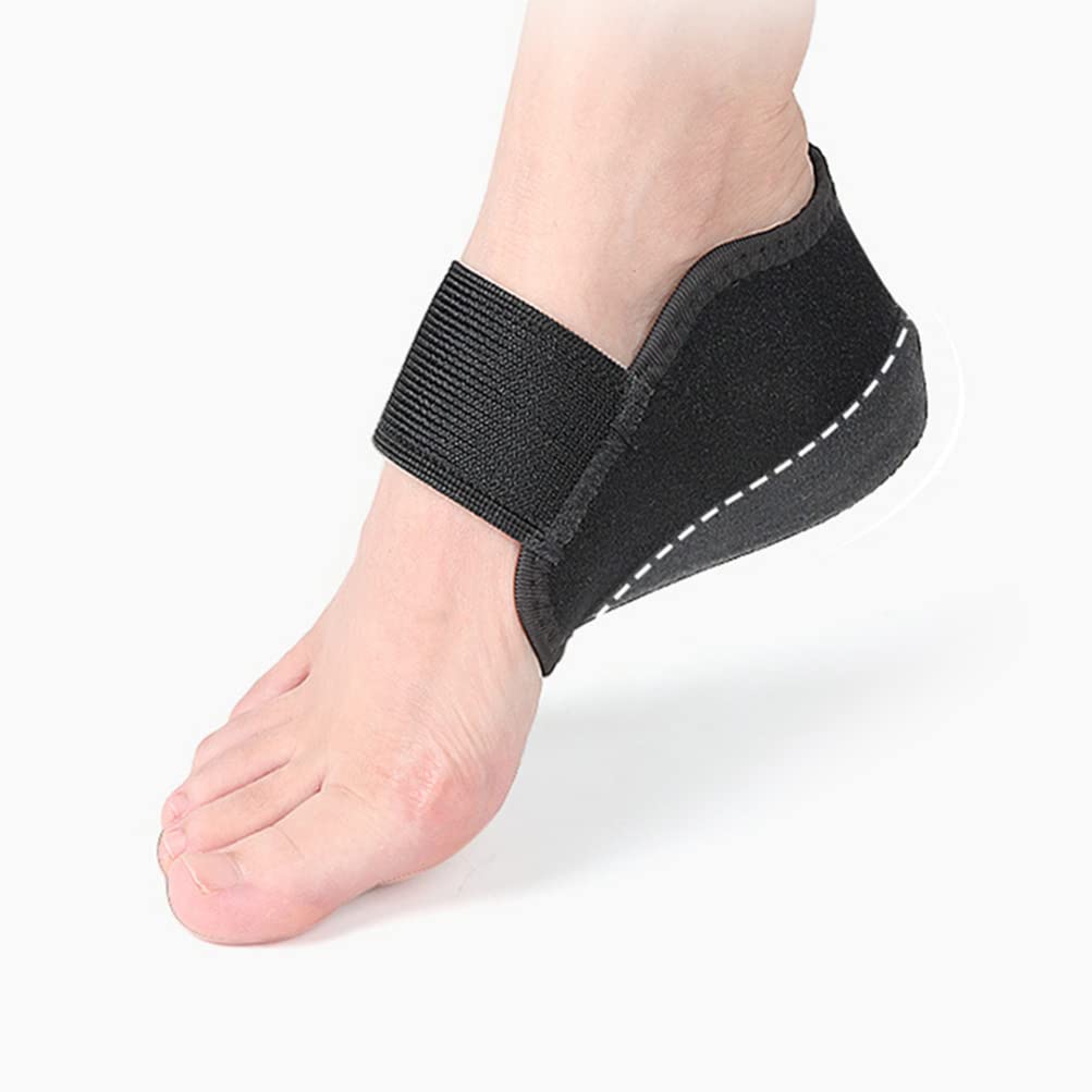 FOMIYES Gel Heel Protectors - 1 Pair Silicone Heel Cushions for Pain Relief & Shock Absorption | Comfortable Heel Pads for Shoes, Boots & High Heels | Perfect for Running, Walking & Everyday Wear