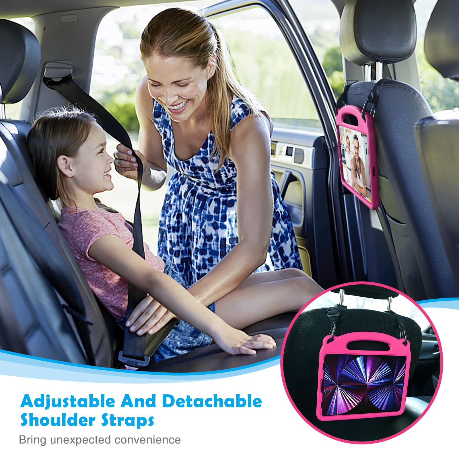 Shockproof Kids iPad Air 4/5 & iPad Pro 11 Case (2020-2022) - Durable 10.9