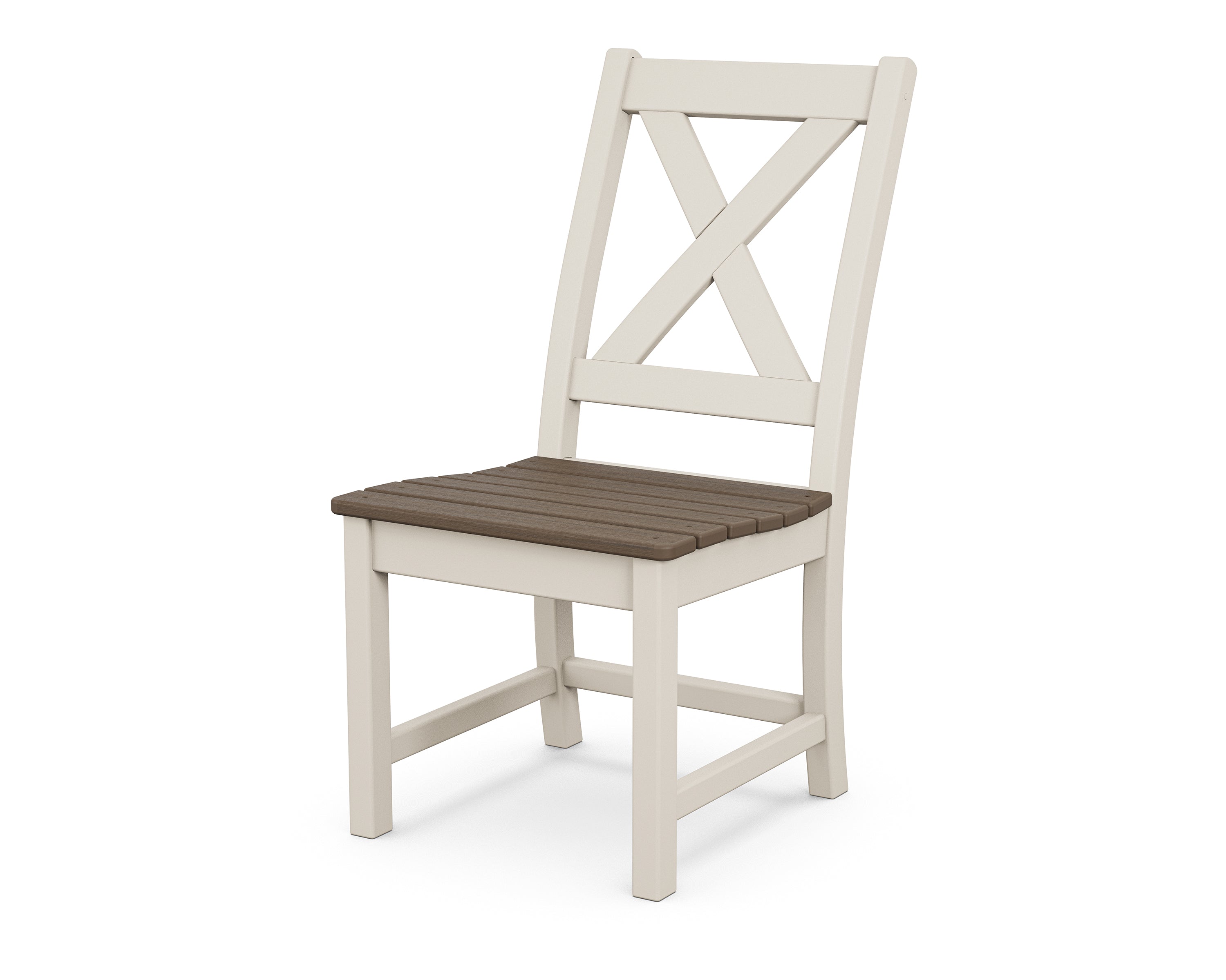 POLYWOOD Braxton Outdoor Dining Chair - Weather-Resistant, Durable & Comfortable - Perfect for Patio, Deck, Poolside & Garden Use