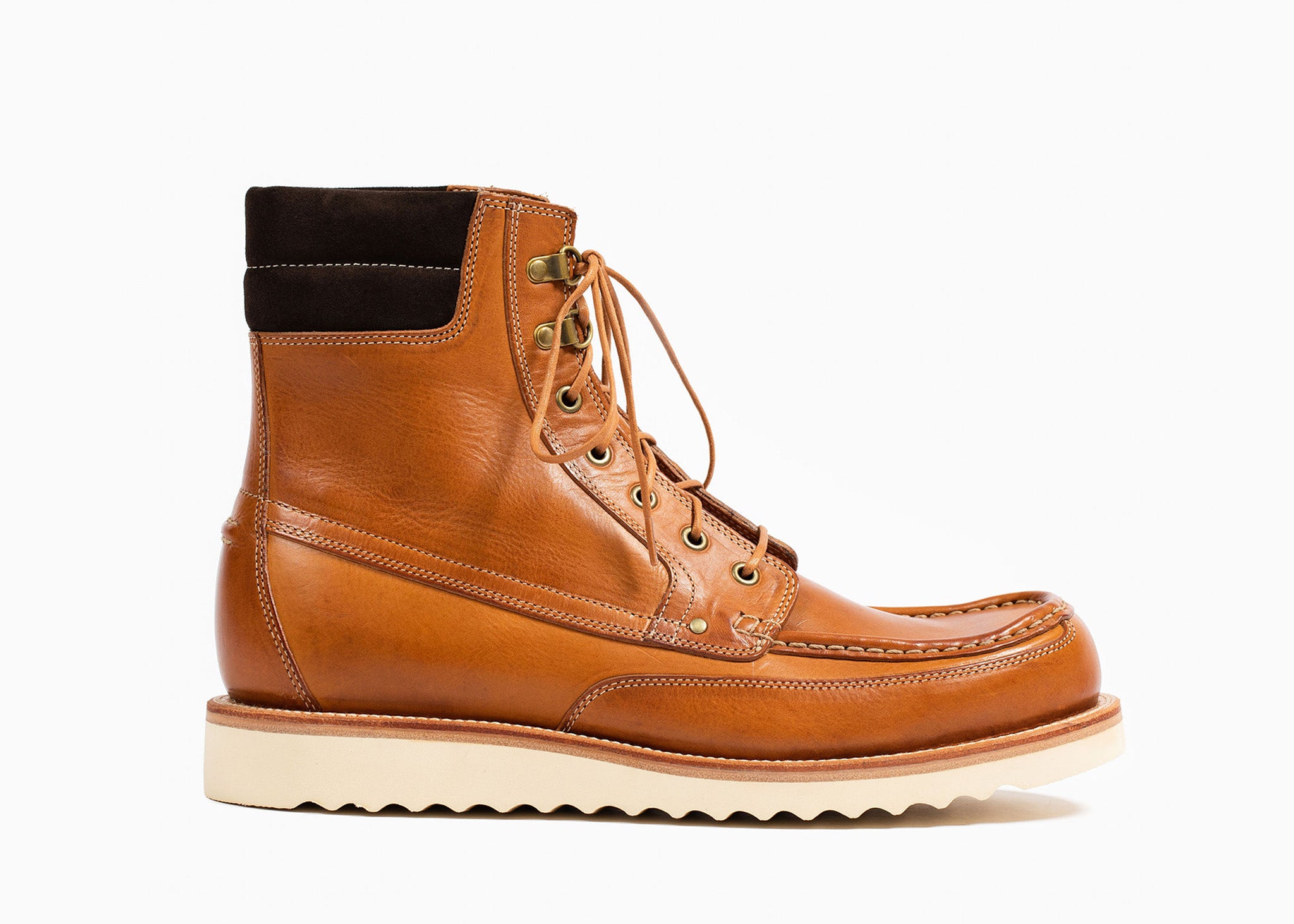 Men's Field Boots in Saddle Tan - Durable Leather Riding Boots for Equestrian & Outdoor Activities | Perfect for Horseback Riding, Hiking & Country Fashion