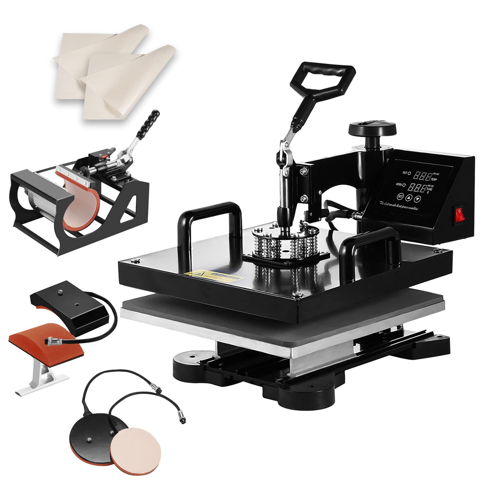 SHZOND 5 in 1 Heat Press Machine 15