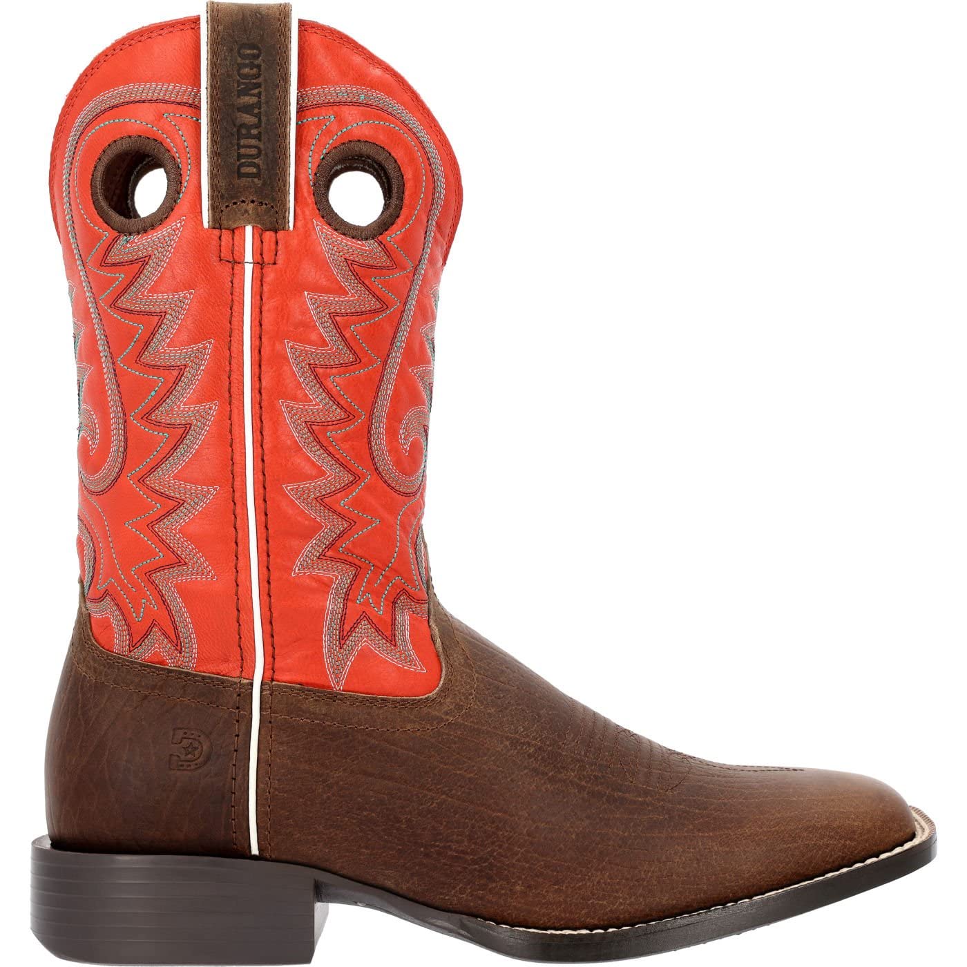 Durango Men's Westward Western Boots - Genuine Leather Cowboy Boots for Men, Comfortable Riding & Work Boots with Durable Sole - Perfect for Rodeo, Ranch Work & Country Fashion