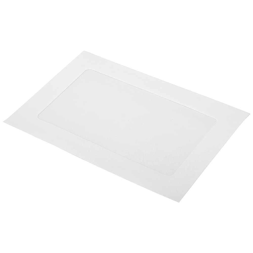 JAM PAPER 6 x 9 Inch White Window Envelopes for Business - Bulk Pack of 500 - Perfect for Mailing, Invoices, and Marketing Materials