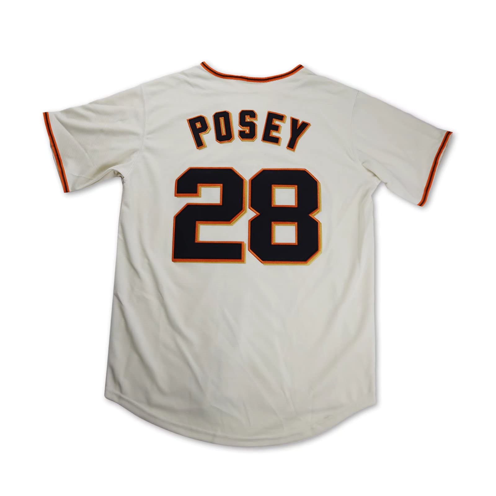 TANGHAO Authentic Baseball Jersey for Men - Officially Licensed MLB Player Replica Shirt - Breathable & Comfortable Sports Fan Apparel (Sizes S-2XL) - Perfect Gift for Baseball Fans & Game Day Outfits