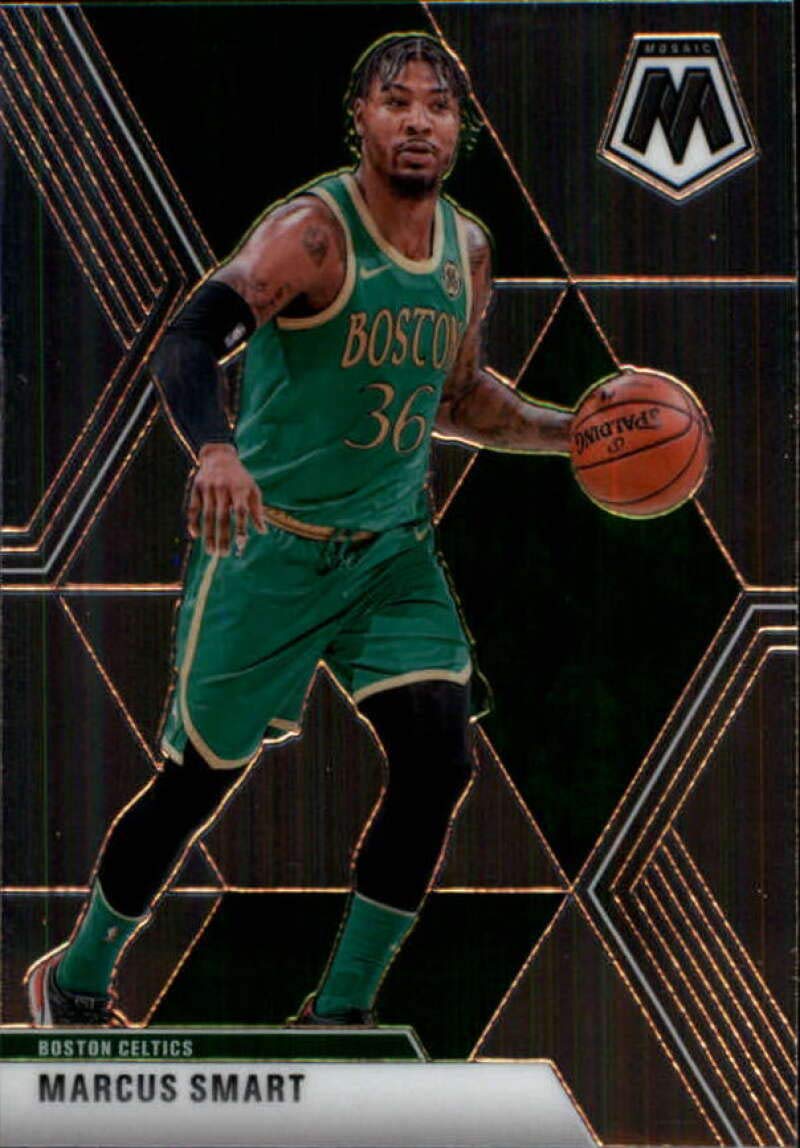 2019-20 Panini Mosaic #109 Marcus Smart Boston Celtics NBA Basketball Trading Card - Rare Collectible Sports Memorabilia for Fans & Card Collectors - Perfect for Display, Gifts, and Investment