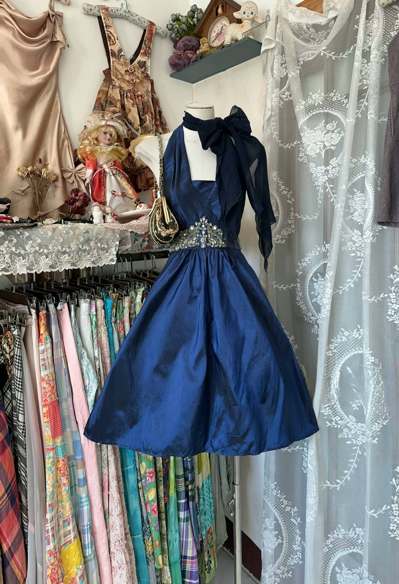 Elegant A-Line Green Royal Blue Short Satin Beaded Homecoming Dress J6678 - Perfect for Prom, Party, and Special Occasions