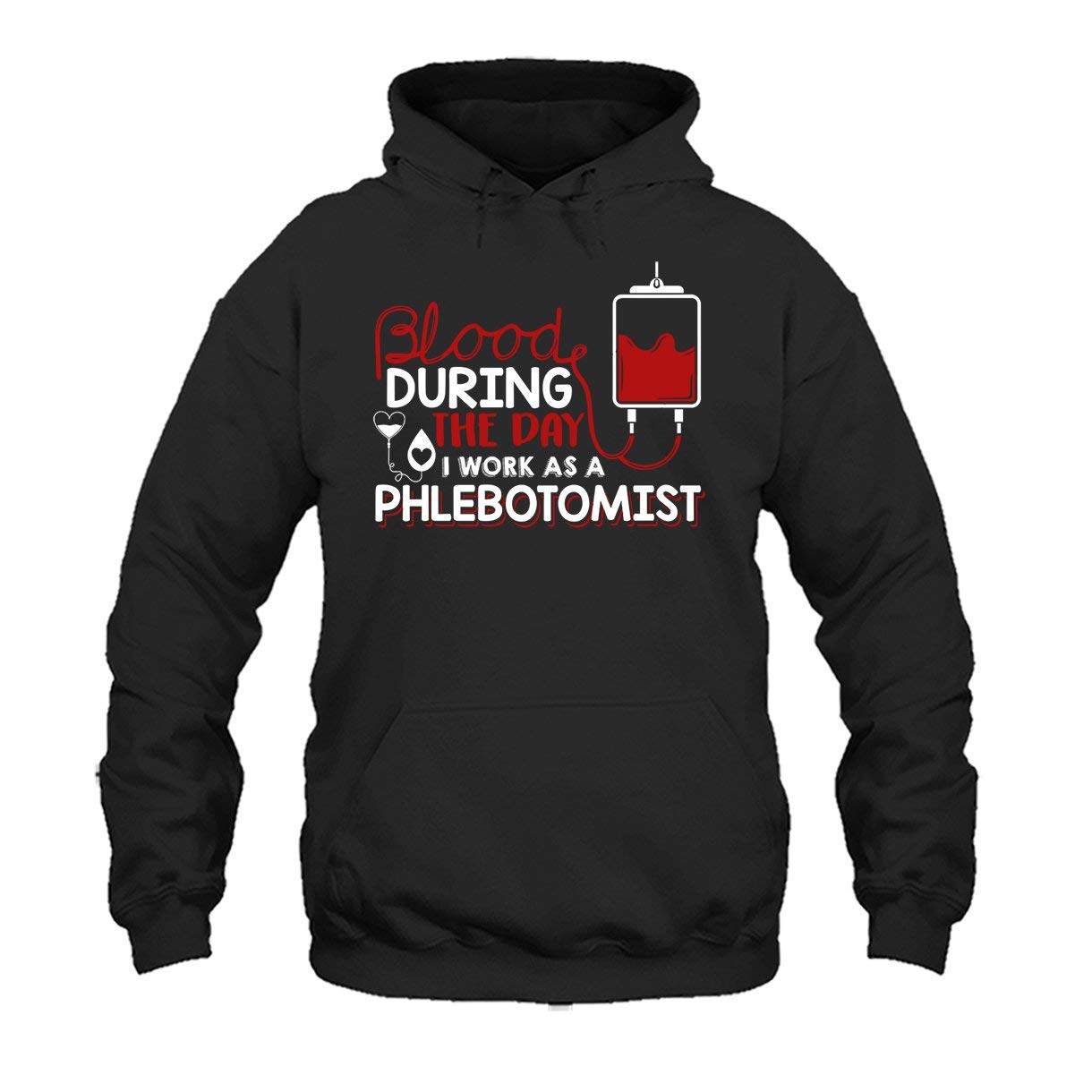 Phlebotomist T-Shirt & Long Sleeve Shirt - Funny Medical Lab Tech Apparel for Blood Draw Professionals - Perfect for Work, Gifts & Medical Conventions