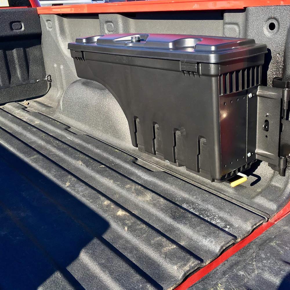 Lockable Truck Bed Tool Box for Ford F250 F350 Super Duty 2017-2023 - Driver & Passenger Side Storage Drawer Set | Secure Gear Storage for Work, Camping & Road Trips