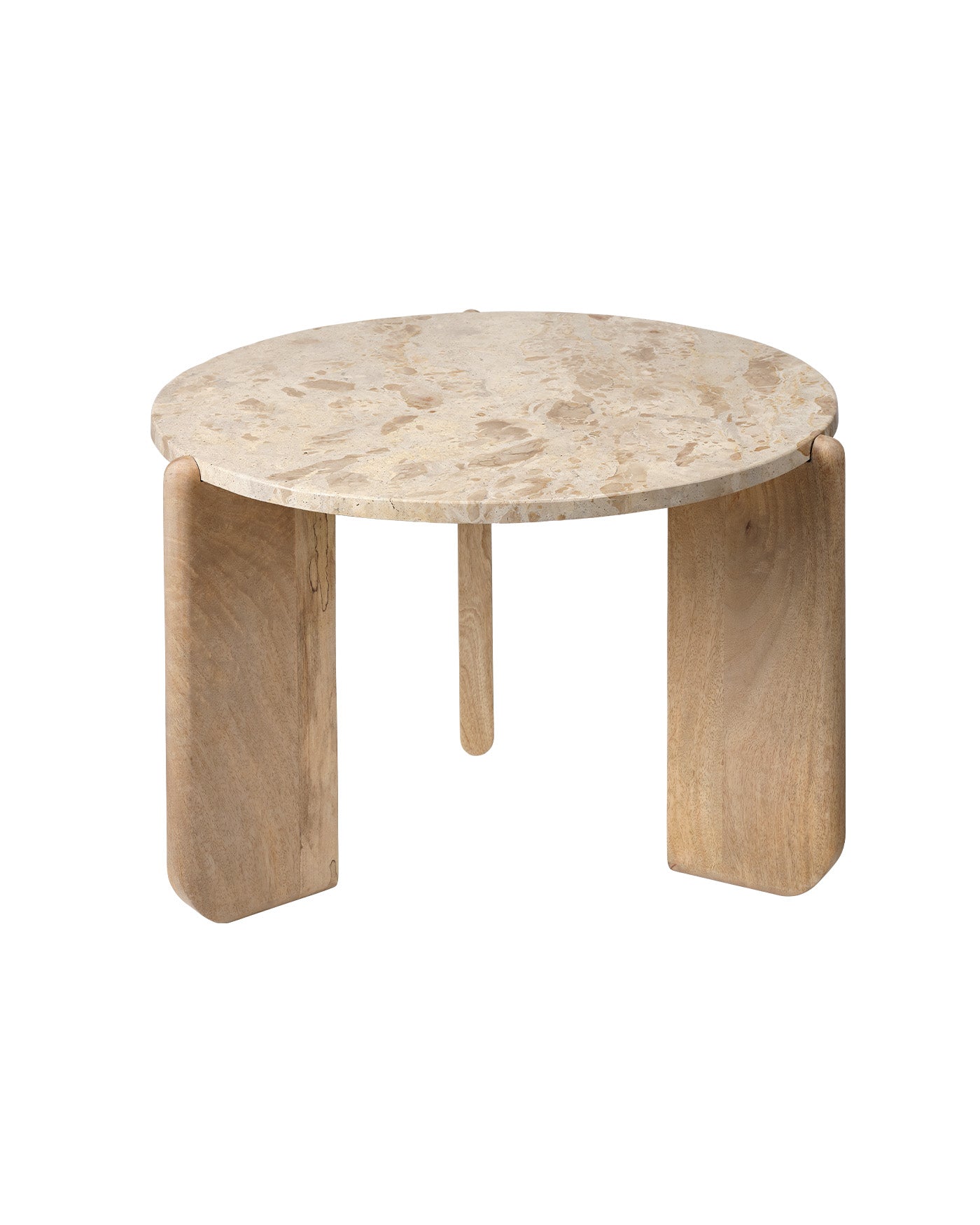 Modern Quarry Coffee Table - Solid Wood Living Room Furniture for Home Decor - Perfect for Small Spaces, Apartments & Cozy Living Rooms