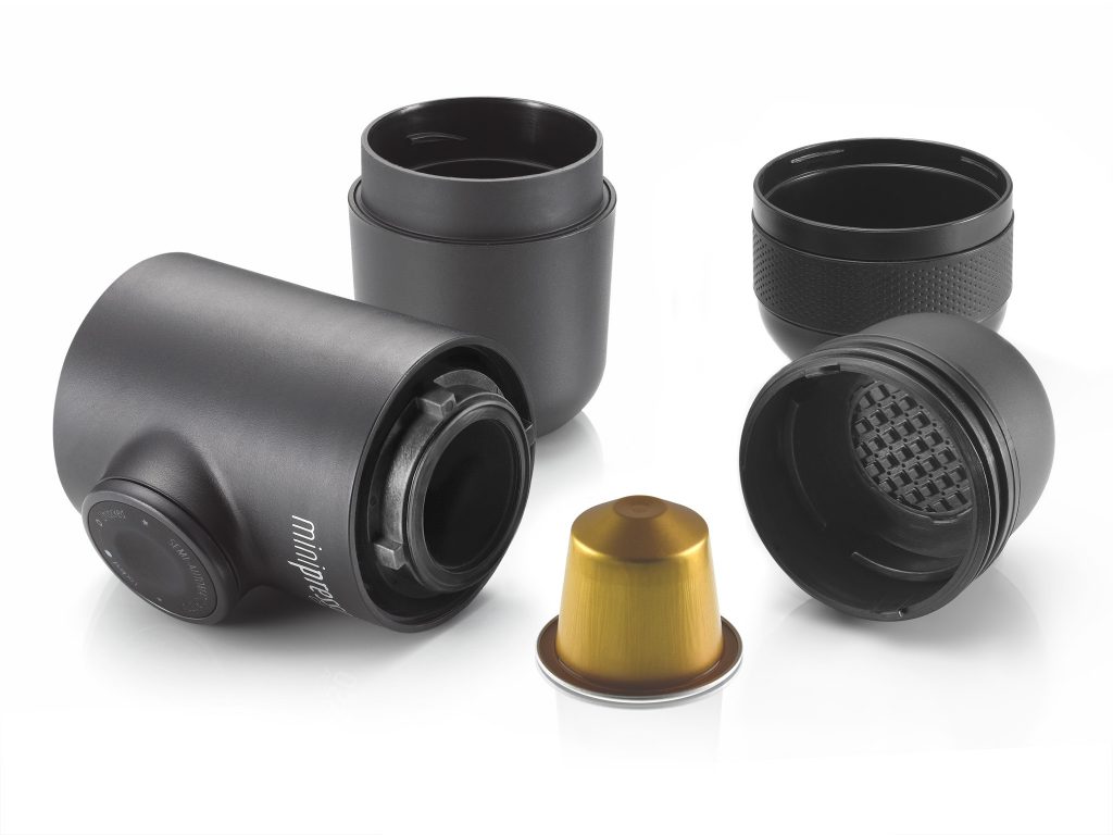 Wacaco MiniPresso NS Portable Espresso Maker for Nespresso Capsules - Perfect for Travel, Camping & Office Use