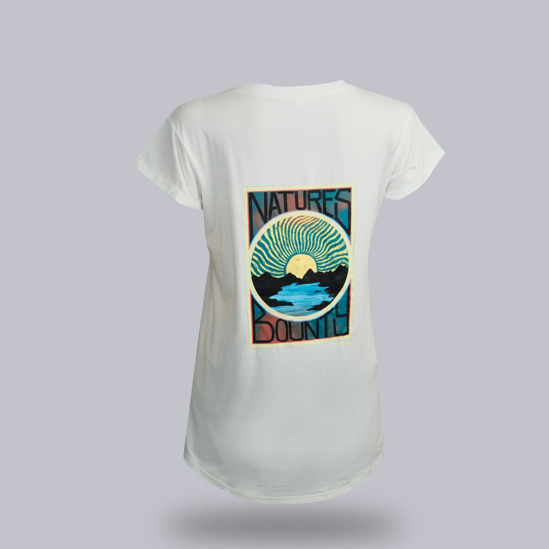 Natures Bounty Women's Free and Easy Daily Eco-Friendly T-Shirt - Soft Organic Cotton Tee for Casual Wear & Sustainable Lifestyle