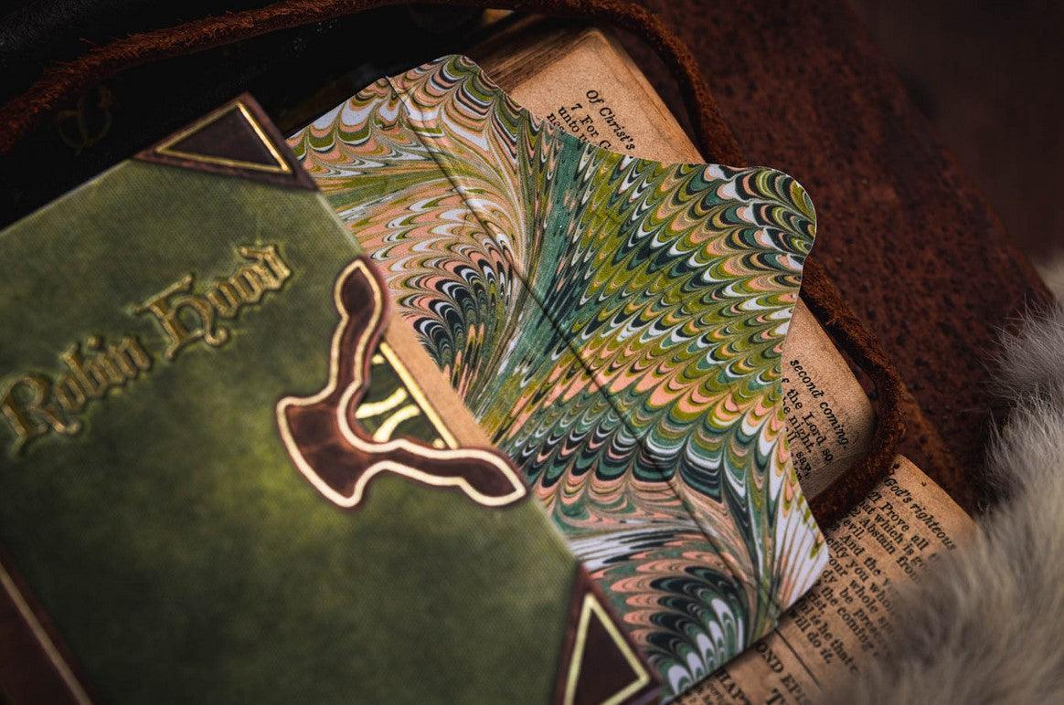 Robin Hood Themed Collectible Playing Cards - Signed Edition | Perfect for Card Games, Magic Tricks & Gift Giving