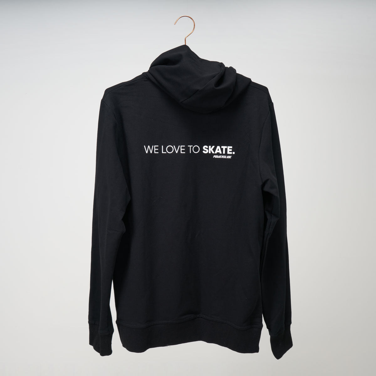 Powerslide WLTS Zip Hoodie for Men & Women - Lightweight Fleece Pullover with Full-Zip Front - Perfect for Running, Gym, and Outdoor Activities