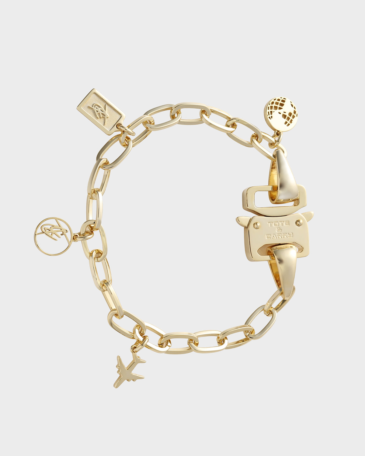 Elegant Gold Charm Bracelet for Women - Perfect for Gifts, Parties & Everyday Wear