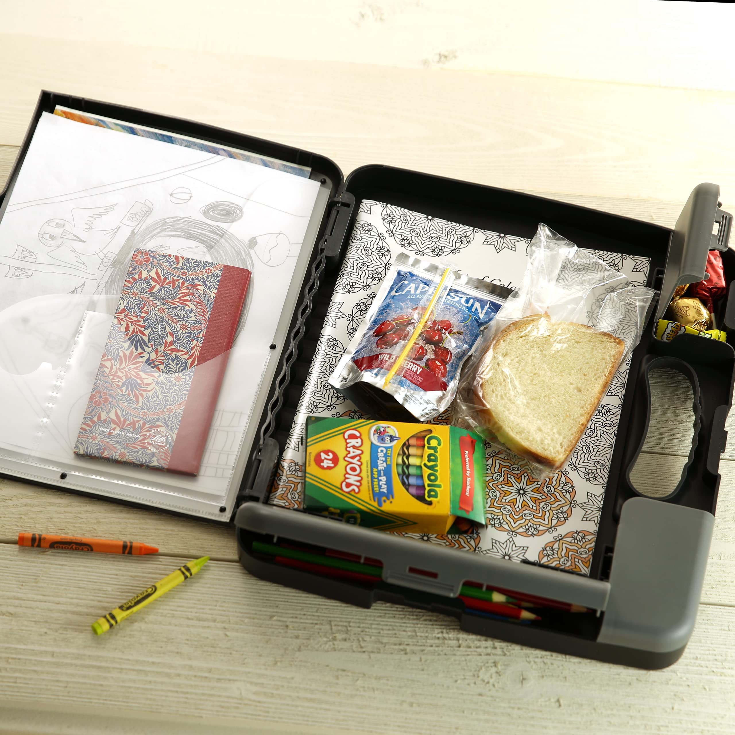 Officemate International 83301 Portable Clipboard Storage Case - Lightweight Document Organizer for Office, School & Travel - Perfect for Business Meetings, Classroom Notes & On-the-Go Professionals