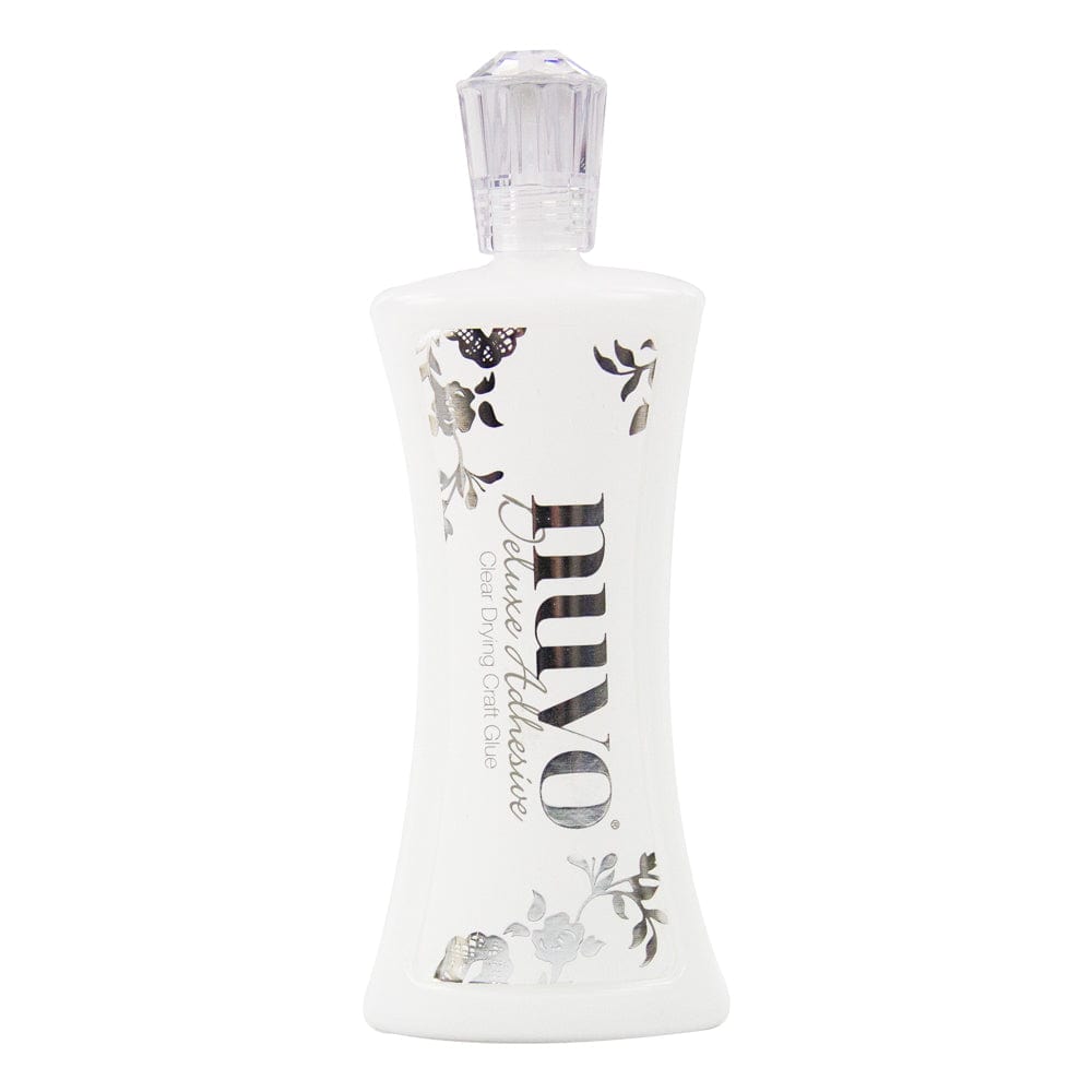 Nuvo Deluxe Adhesive 120ml (4 fl.oz) - Strong Craft Glue for Scrapbooking, Card Making & DIY Projects - Perfect for Paper, Fabric & Lightweight Materials