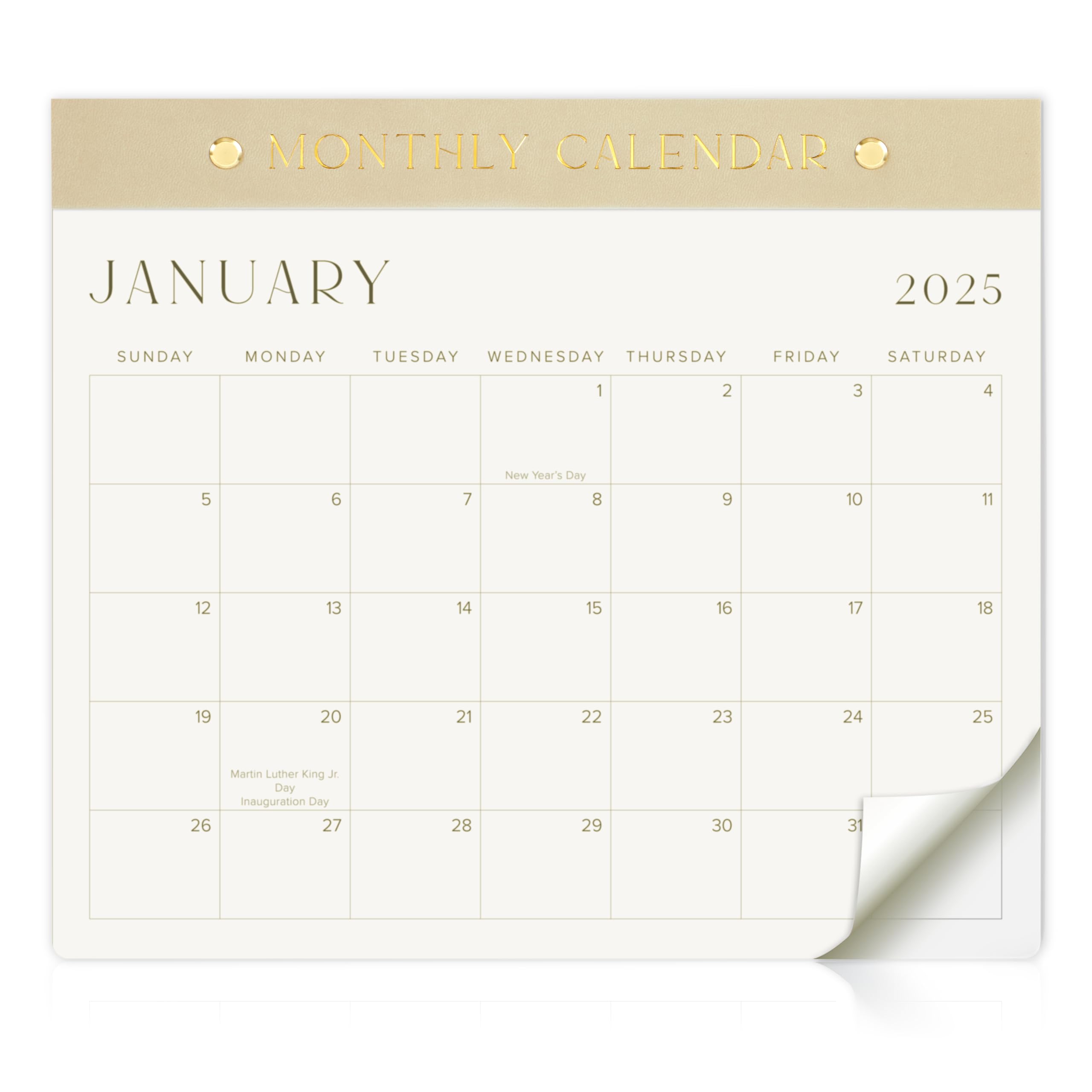 2025 Magnetic Refrigerator Calendar - July 2024 to December 2025 Monthly Planner - Perfect for Kitchen Organization & Family Scheduling | Ideal for Home, Office & Dorm Room Use