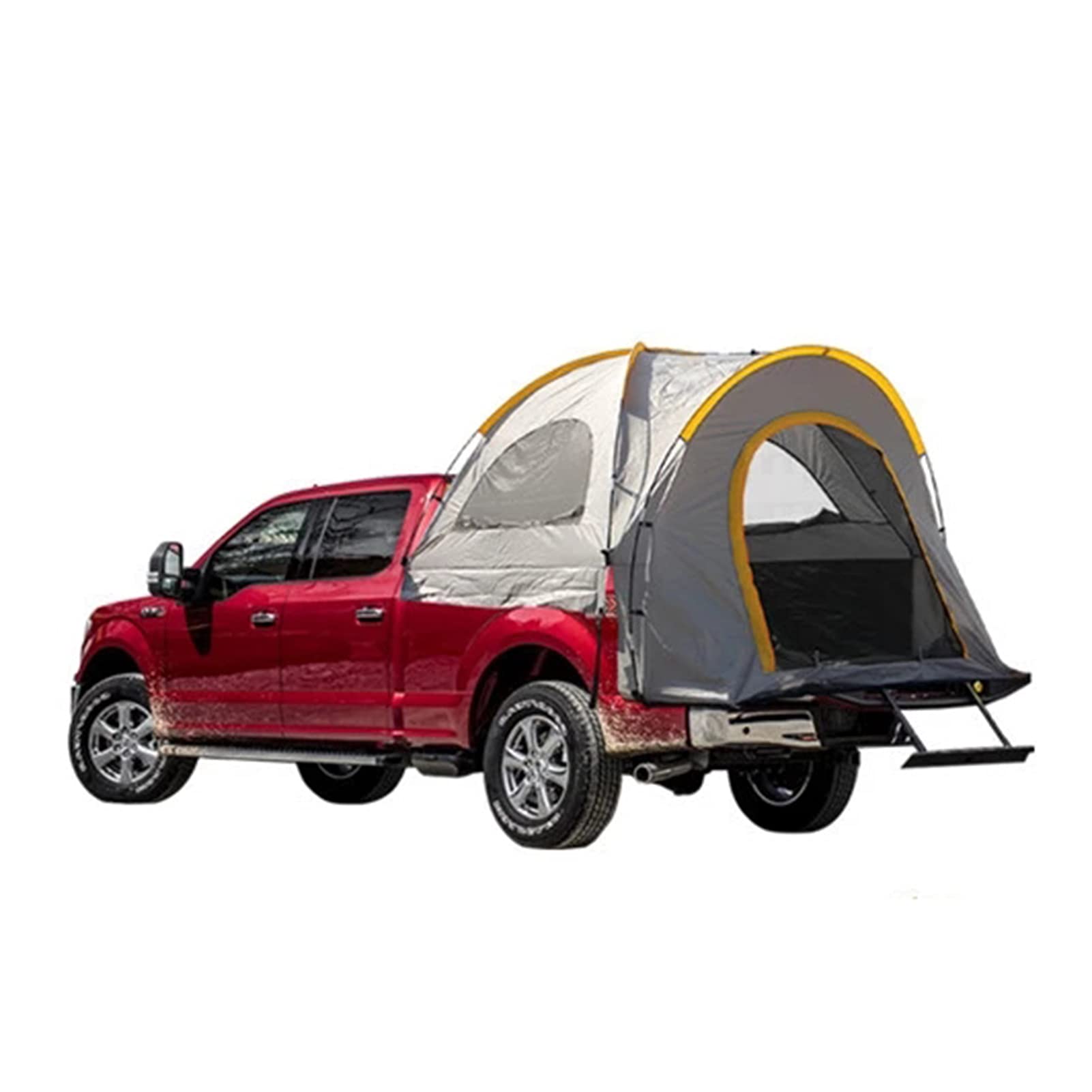 Premium 4-Season Pyramid Tipi Tent with Stove Jack & Windows – Waterproof Canvas Camping Tent for 2-4 People (165cm) – Ideal for Family Camping, Hiking & Outdoor Adventures
