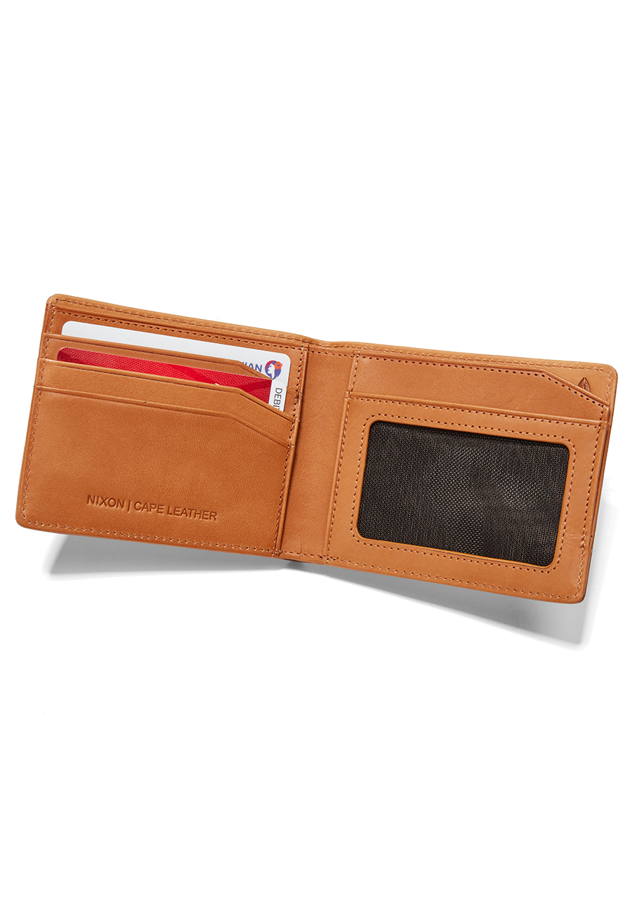 Premium Genuine Leather Wallet for Men - Classic Saddle Design - Perfect for Everyday Use, Travel & Business