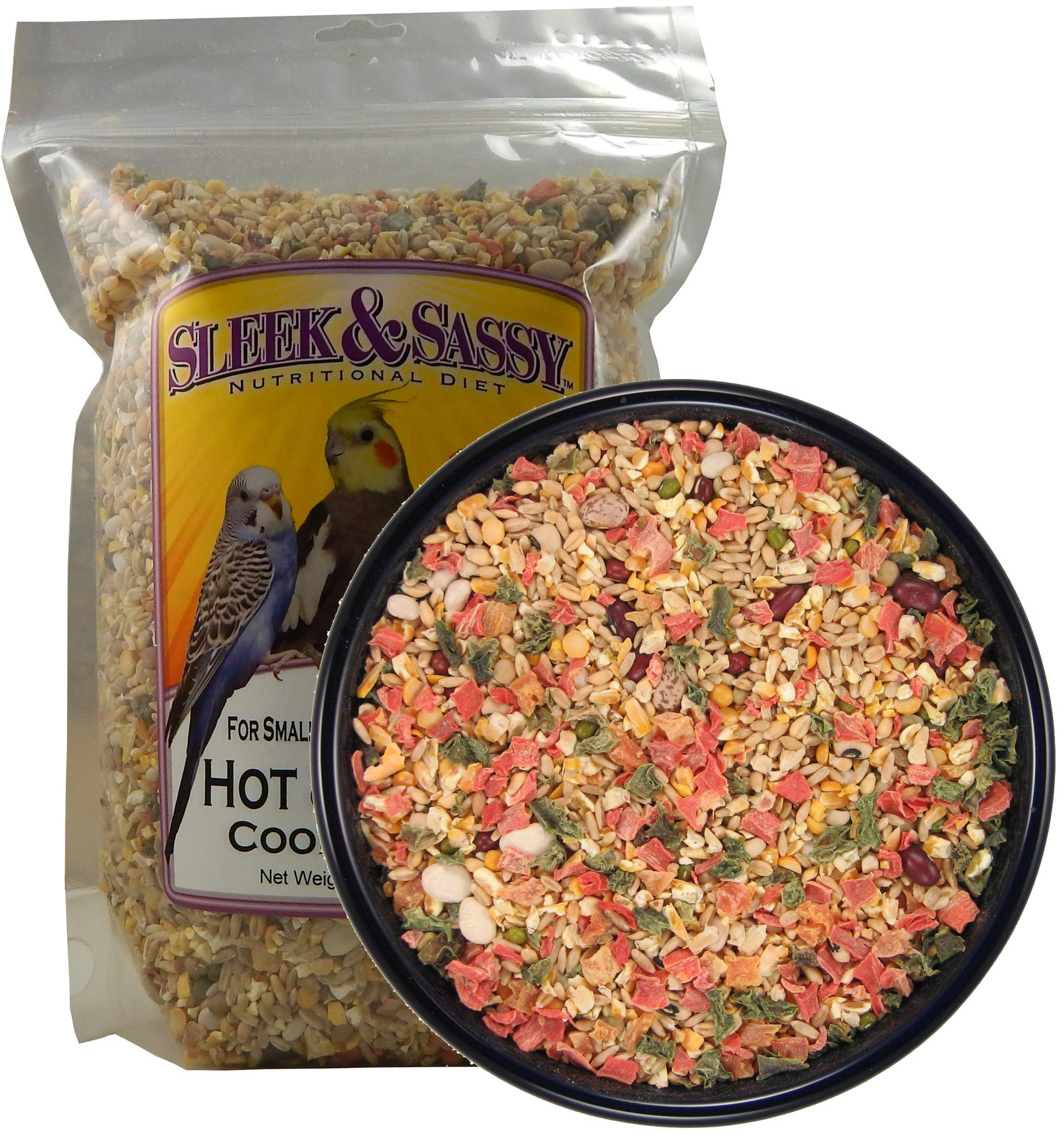 Premium 40 oz Bird Cooking Diet - Nutrient-Rich & Delicious for Parrots, Cockatiels & Conures - Perfect for Daily Feeding & Training Treats