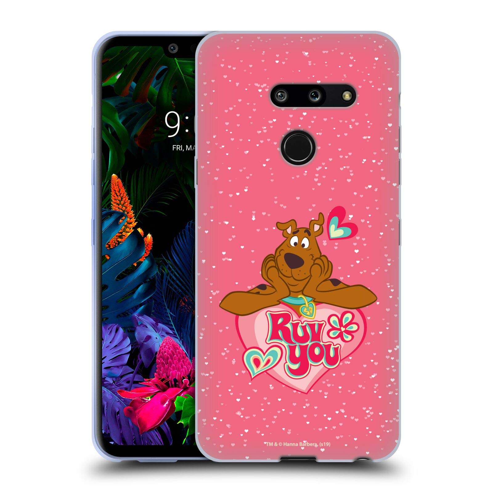 Official Scooby-Doo Ruv You Seasons Soft Gel Case for LG G8 ThinQ | Durable & Stylish Phone Cover for Everyday Use
