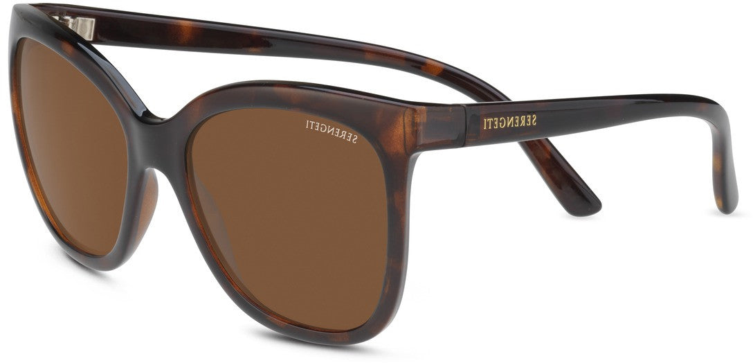 Serengeti Agata Sunglasses - Polarized UV Protection Aviator Style for Men & Women - Perfect for Driving, Travel, and Outdoor Adventures